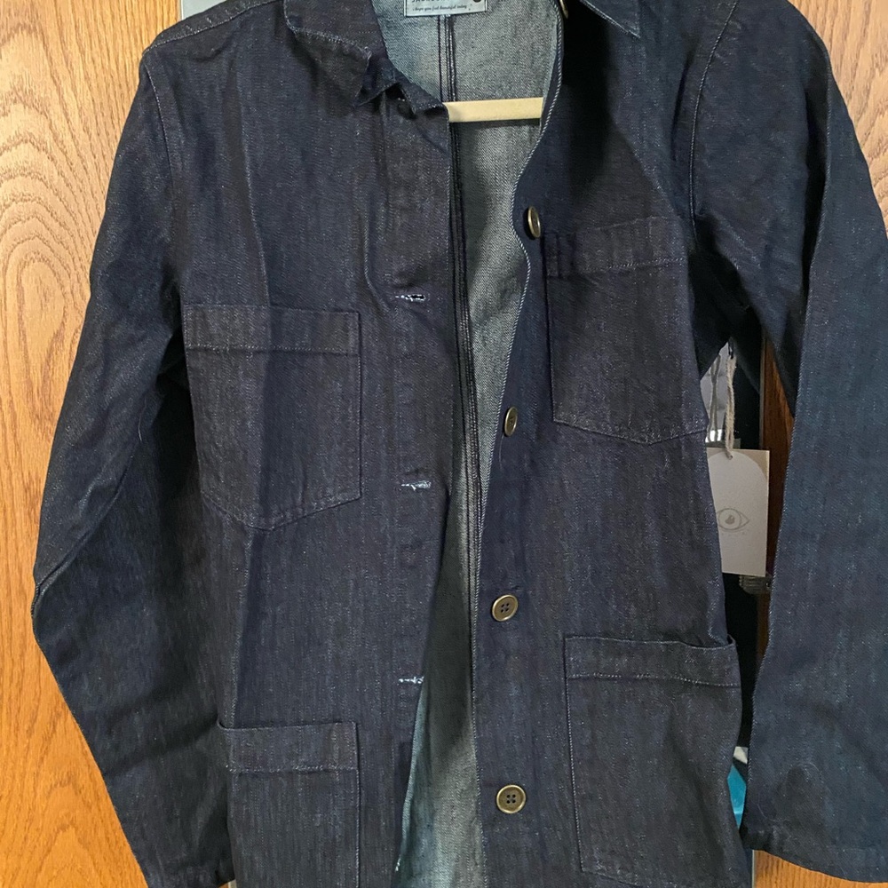 Jackson Rowe Dark Denim Utility Jacket
